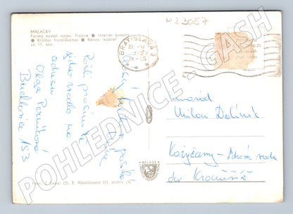 Pohlednice Slovensko Malacky více pohledů 197x (M23057)