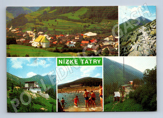 Pohlednice Slovensko Nízke Tatry 1979 (M23059)