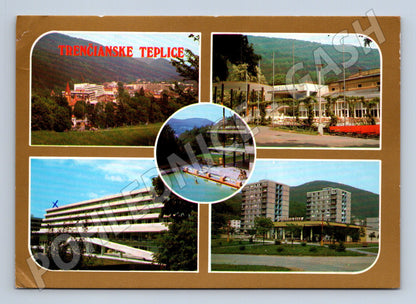 Pohlednice Slovensko Trenčianske Teplice multi-pohled (M23061)