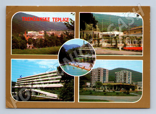Pohlednice Slovensko Trenčianske Teplice multi-pohled (M23061)
