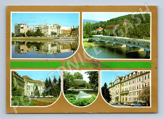 Pohlednice Slovensko Piešťany lázeňské město (M23065)