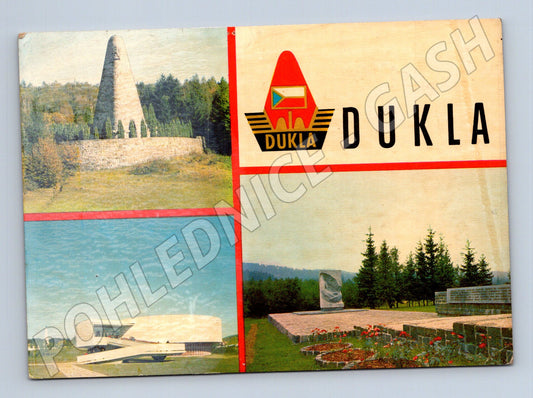 Pohlednice Dukla památníky 1971 (M23068)