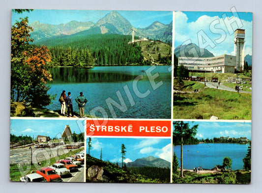 Pohlednice Slovensko Štrbské Pleso různé pohledy (M23071)