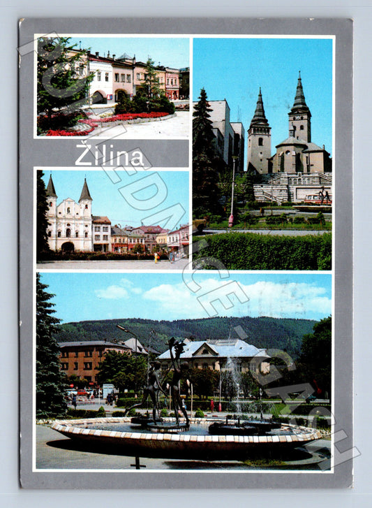 Pohlednice Slovensko Žilina různé motivy 1983 (M23072)