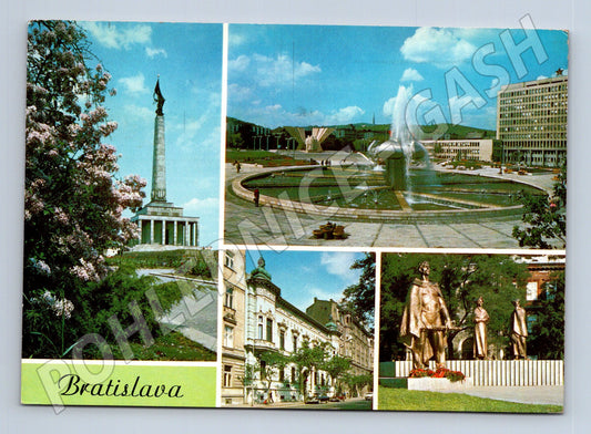 Pohlednice Slovensko Bratislava památky 1980 (M23074)