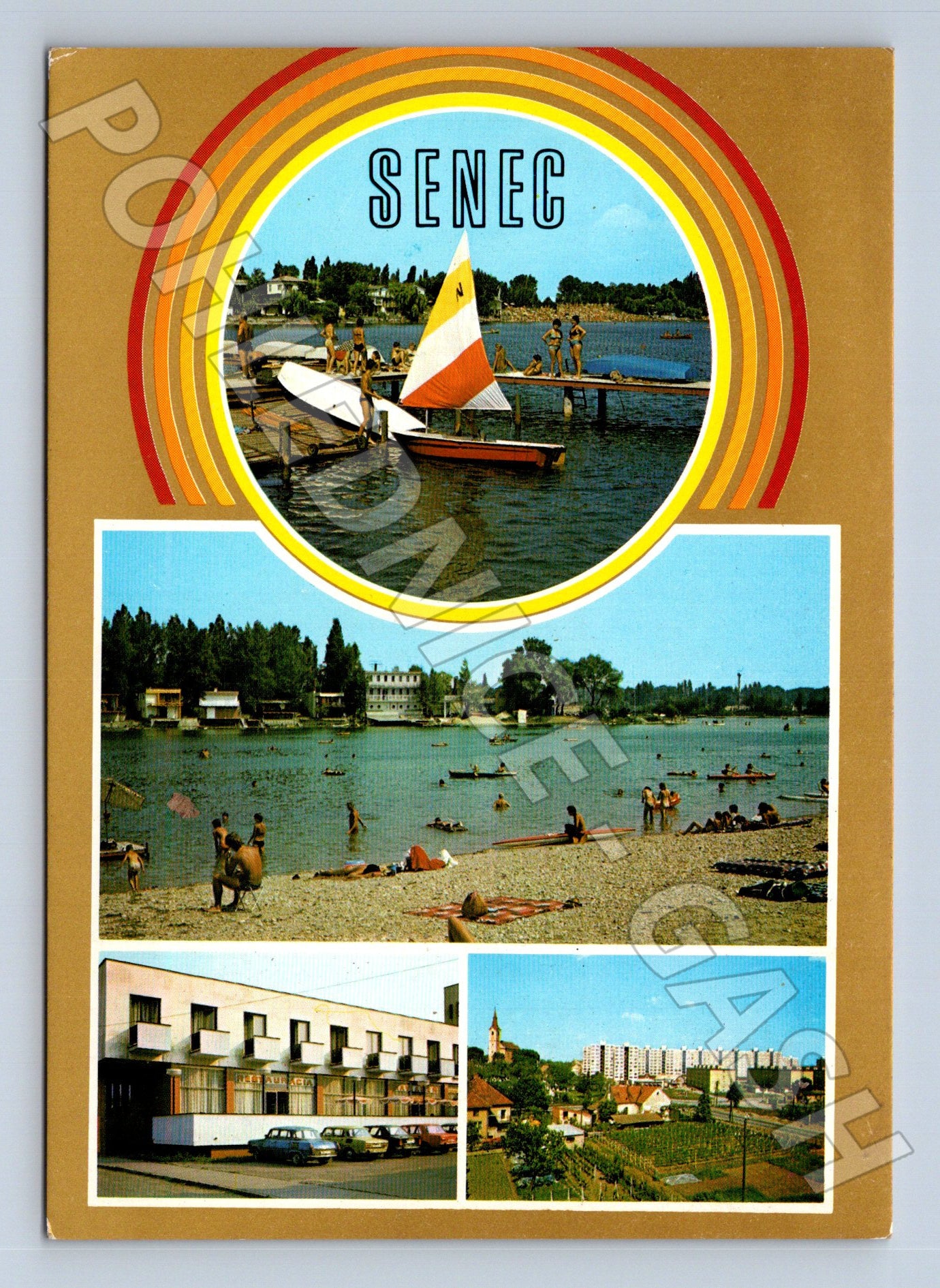 Pohlednice Slovensko Senec Senecké jazerá (M23076)