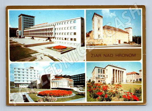 Pohlednice Slovensko Žiar nad Hronom 1970s (M23079)