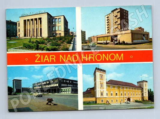 Pohlednice Slovensko Žiar nad Hronom multi-view (M23081)