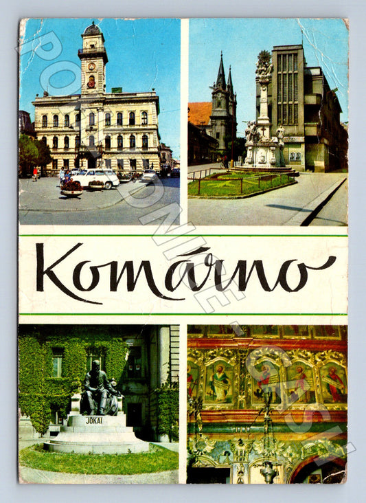 Pohlednice Slovensko Komárno městské scenérie 1968 (M23094)