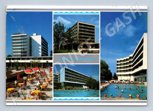 Pohlednice Slovensko Piešťany lázeňské budovy 1965 (M23096)