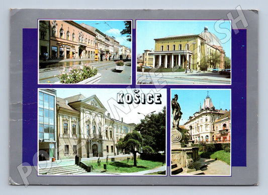 Pohlednice Slovensko Košice více motivů (M23099)