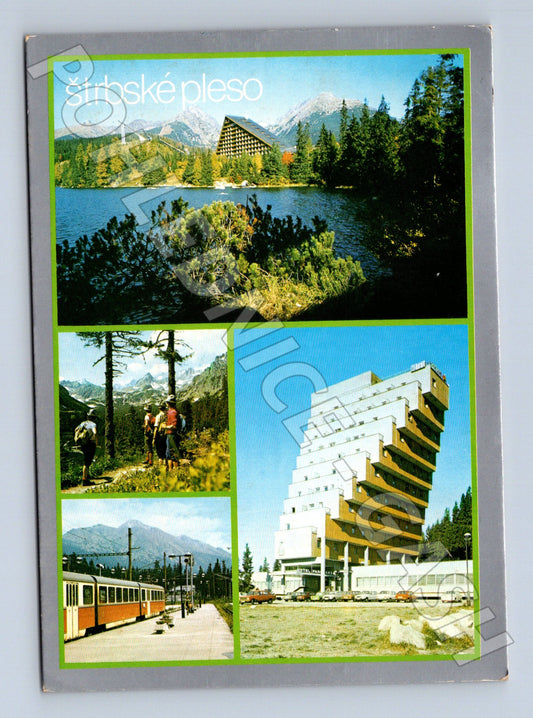 Pohlednice Slovensko Štrbské Pleso multiview 1983 (M23102)