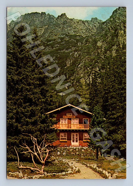 Pohlednice Slovensko Vysoké Tatry Chata kpt. Nálepku (M23104)