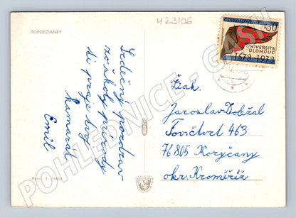 Pohlednice Slovensko Topoľčianky zámek 1973 (M23106)