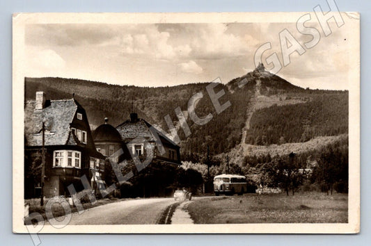 Pohlednice Ještěd u Liberce Orbis 1951 (M2311)