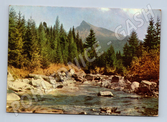 Pohlednice Slovensko Vysoké Tatry Kriváň 1970 (M23117)