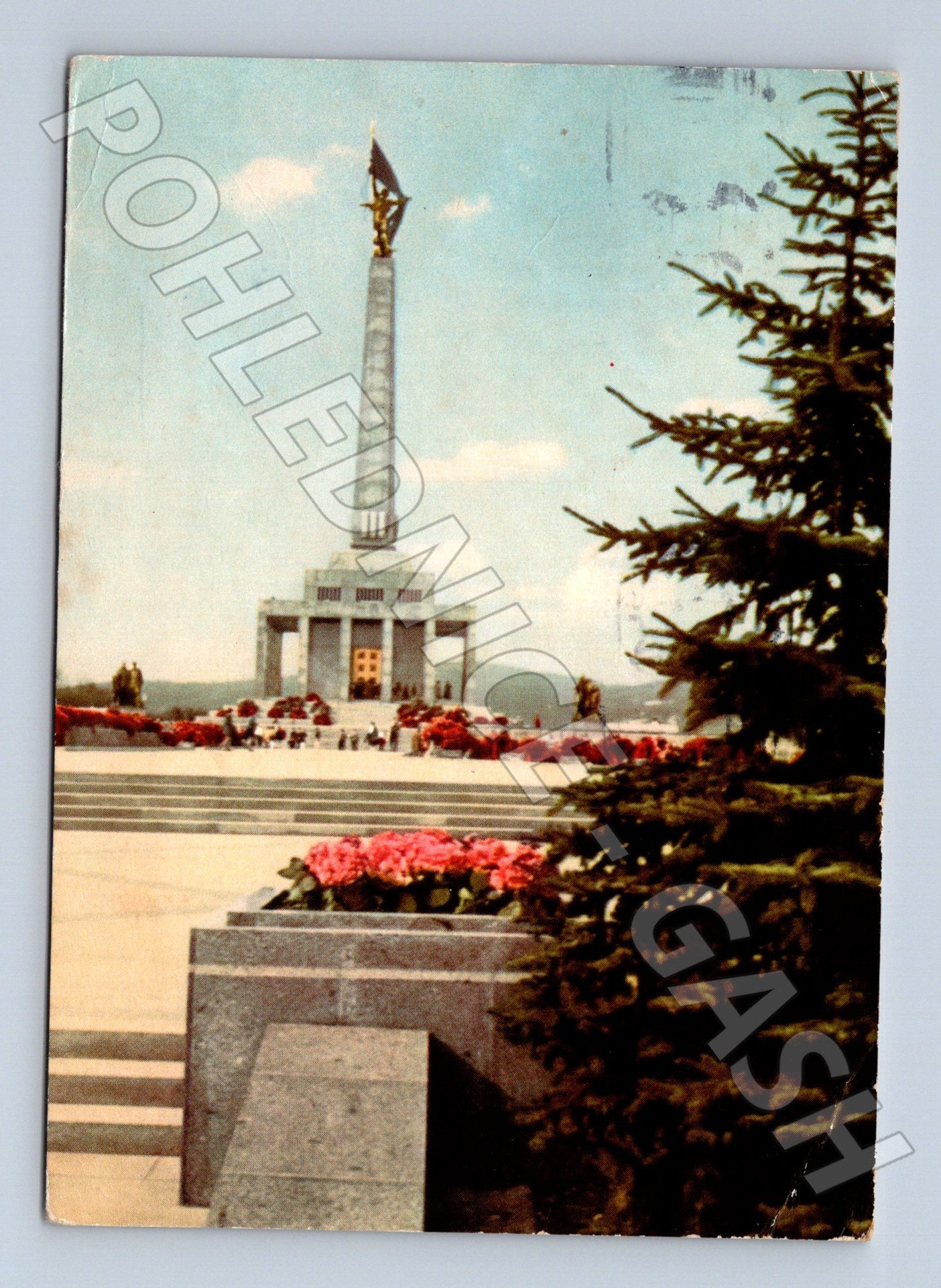 Pohlednice Slovensko Bratislava Slavín 1962 (M23120)