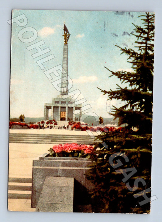 Pohlednice Slovensko Bratislava Slavín 1962 (M23120)