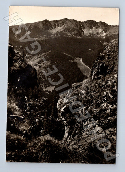 Pohlednice Slovensko Nízké Tatry Ohniště Ďumbier 1963 (M23137)