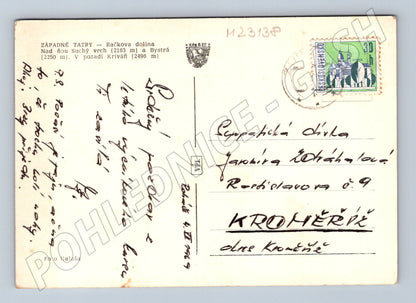 Pohlednice Slovensko Západné Tatry Račkova dolina 1969 (M23138)