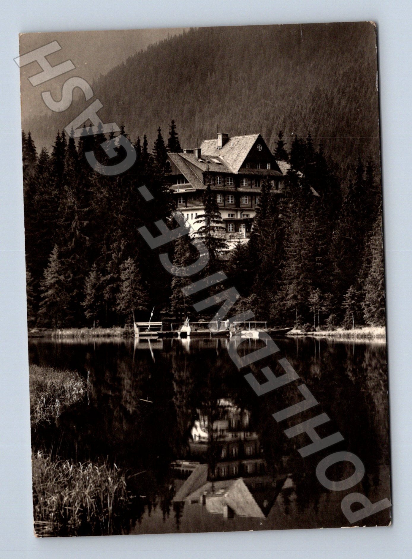 Pohlednice Slovensko Nízké Tatry Vrbické pleso 1962 (M23140)