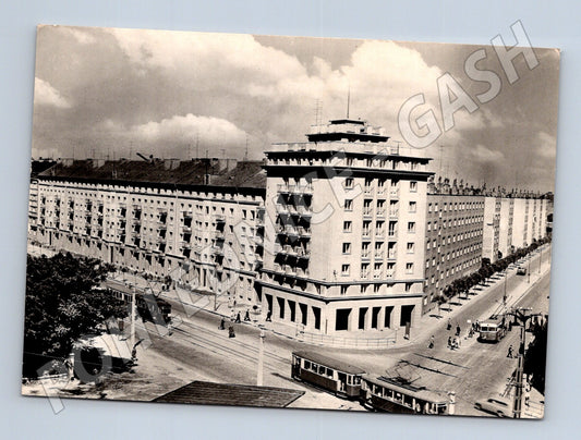 Pohlednice Slovensko Bratislava ulice a tramvaje 1956 (M23142)