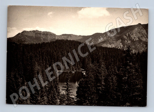 Pohlednice Slovensko Vrbické pleso Nízké Tatry 1962 (M23146)