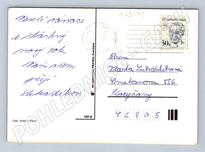 Pohlednice Československo vánoční zátiší 1982 (M23179)