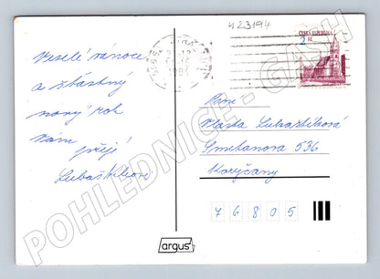 Pohlednice Tři králové Betlém 199X (M23194)
