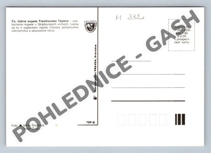 Pohlednice Trenčianske Teplice – víceobrázková pohlednice (M232)