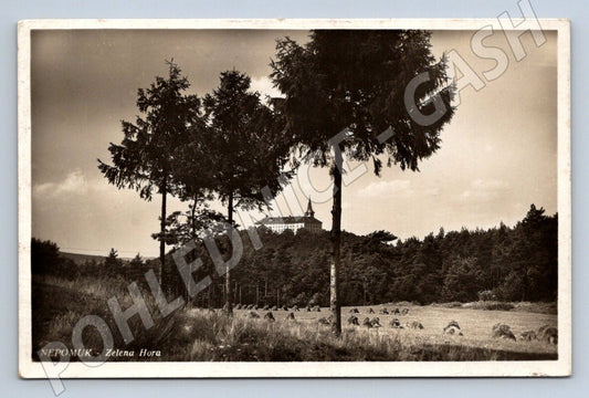 Pohlednice Nepomuk Zelená Hora ČB (M2324)
