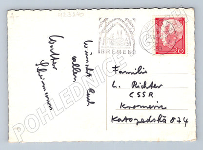 Pohlednice Německo Vánoce 1973 (M23240)