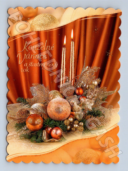 Pohlednice Vánoční s textem 2013 (M23261)