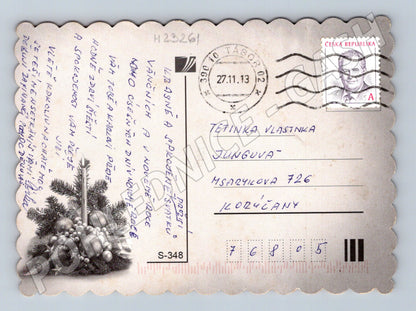 Pohlednice Vánoční s textem 2013 (M23261)
