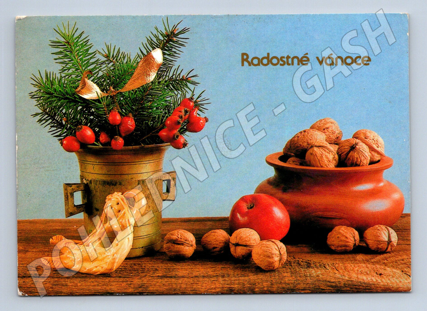 Pohlednice Vánoční zátiší 1997 (M23265)