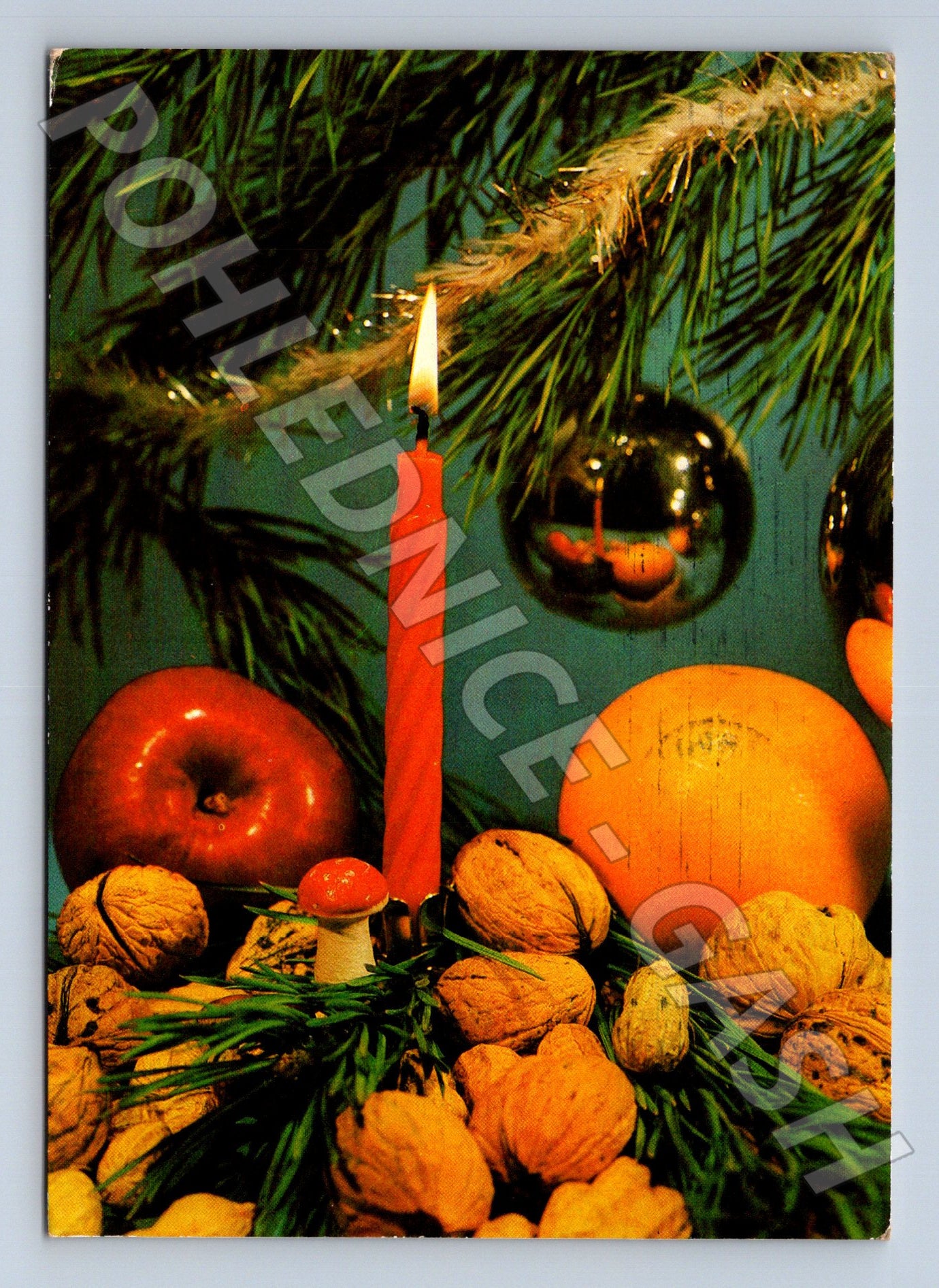 Pohlednice Vánoční motiv 1978 (M23330)