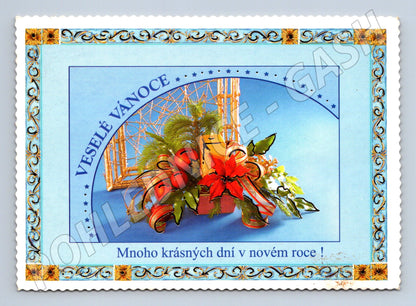 Pohlednice vánoční aranžmá 2003 (M23345)