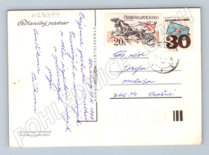 Pohlednice Vánoční zátiší 1989 (M23397)
