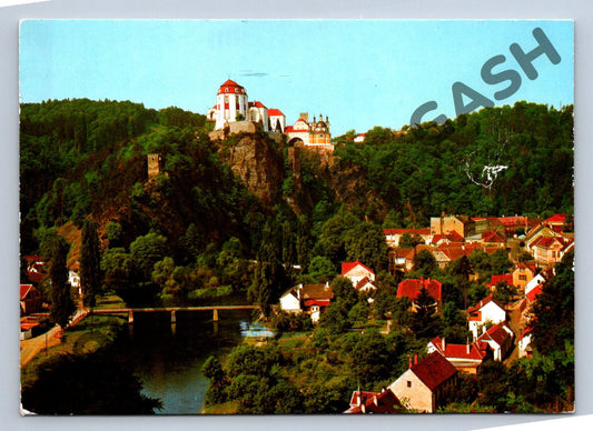 Pohlednice Vranov nad Dyjí – státní zámek, prošlá poštou (M234)