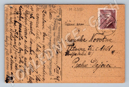 Pohlednice ČSR jezero a příroda 1938 (M2350)