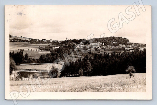 Pohlednice Pyšely celkový pohled (M2352)