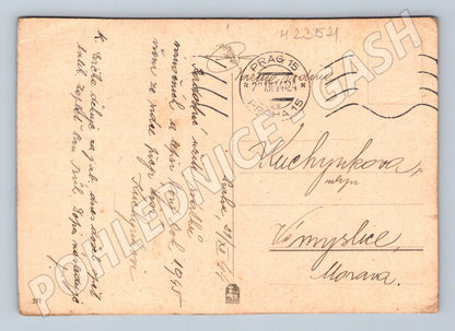 Pohlednice Vánoce 1924 (M23521)