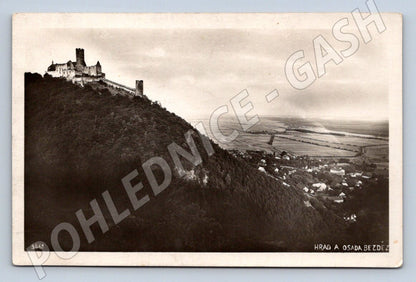 Pohlednice Bezděz hrad a osada (M2353)