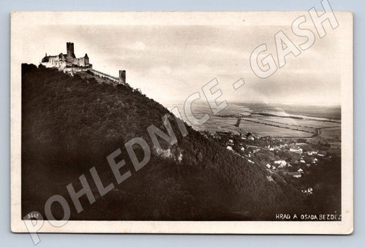 Pohlednice Bezděz hrad a osada (M2353)