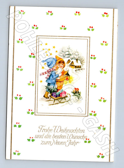 Pohlednice Německo Vánoční ilustrace 1993 (M23543)