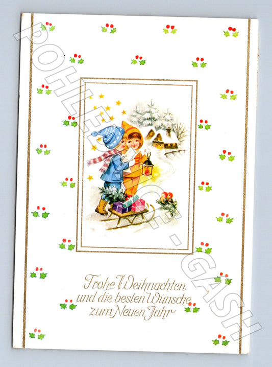 Pohlednice Německo Vánoční ilustrace 1993 (M23543)