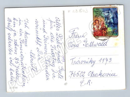 Pohlednice Německo Vánoční ilustrace 1993 (M23543)