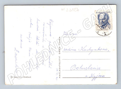 Pohlednice Vánoce andělíčci 1930 (M23554)
