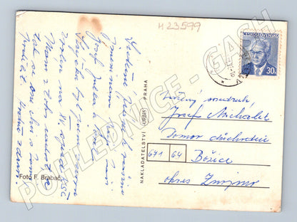 Pohlednice tři růže Josef 1970 (M23599)