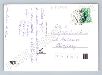 Pohlednice Kytice Vše nejlepší k narozeninám 1992 (M23659)